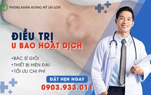 U BAO HOẠT DỊCH CỔ TAY: NGUYÊN NHÂN TRIỆU CHỨNG VÀ CÁCH ĐIỀU TRỊ