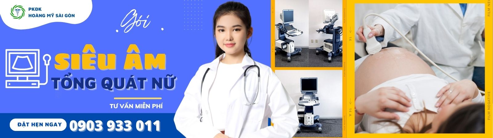 GÓI SIÊU ÂM TỔNG QUÁT CHO NỮ