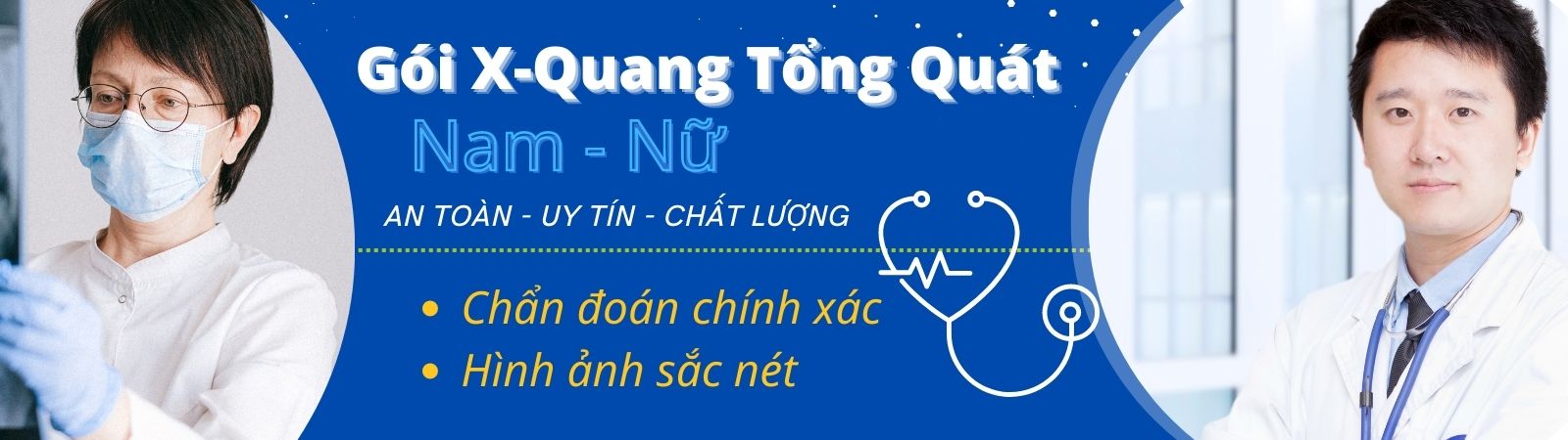 Gói X-Quang Tổng quát cho nam, nữ  