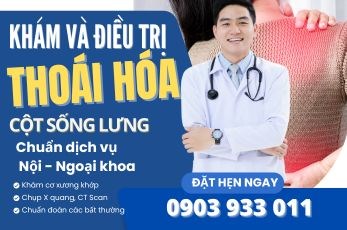 CÁC TRIỆU CHỨNG THOÁI HOÁ CỘT SỐNG THẮT LƯNG, NGUYÊN NHÂN VÀ PHƯƠNG PHÁP ĐIỀU TRỊ